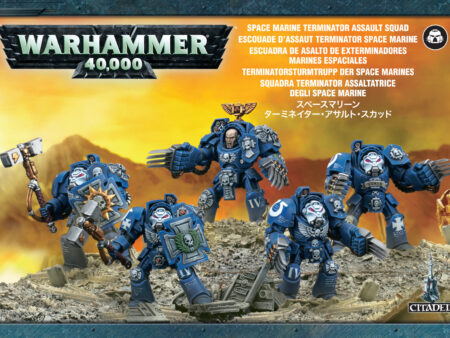 SPACE MARINES  TERMINATOR ASSAULT SQUAD
