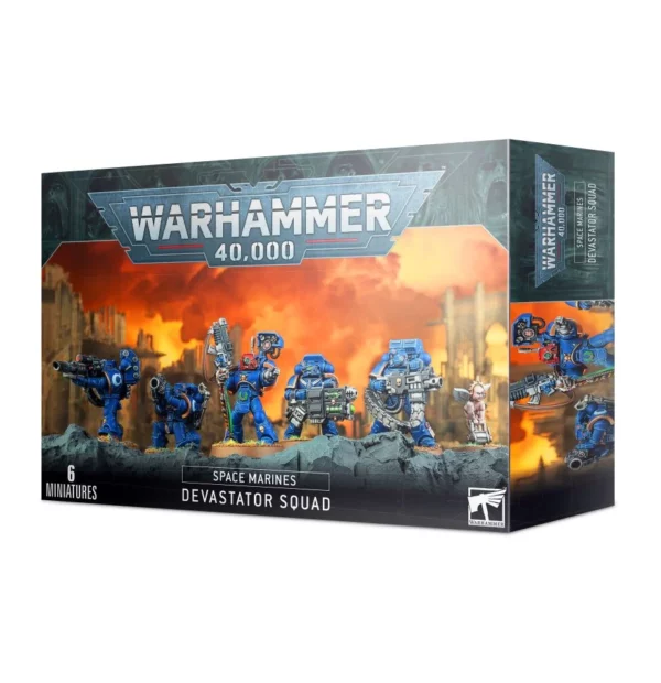 SPACE MARINES  DEVASTATOR SQUAD