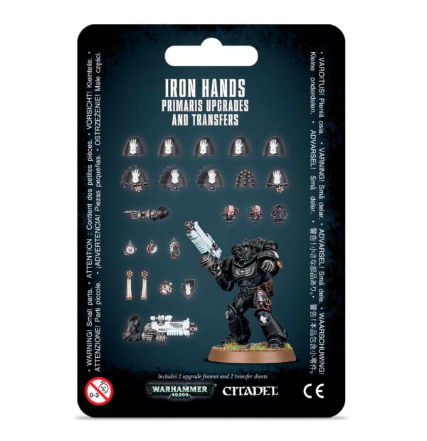 IRON HANDS  PRIMARIS UPGRADES & TRANSFERS
