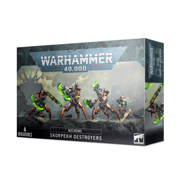 NECRONS  SKORPEKH DESTROYERS