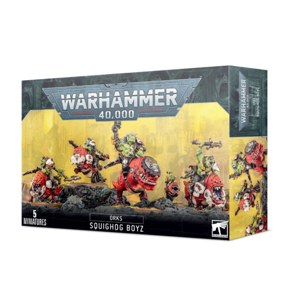 ORKS:  SQUIGHOG BOYZ