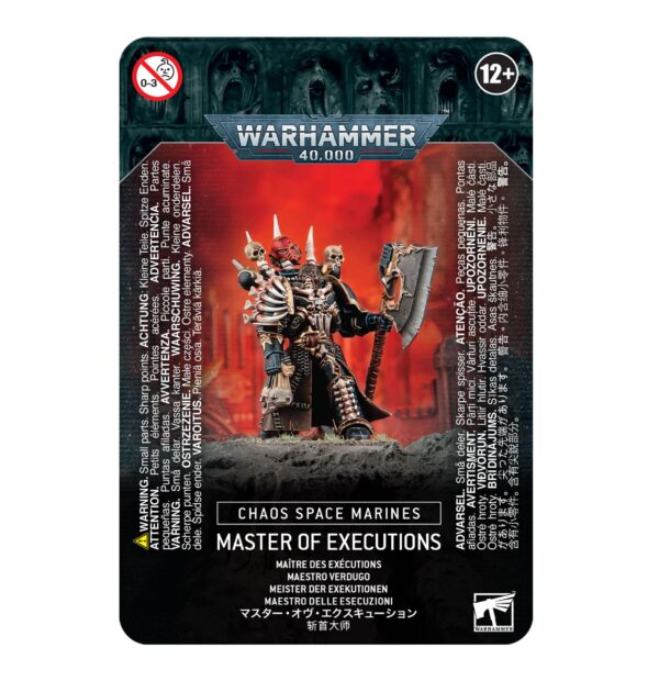 CHAOS SPACE  MARINES MASTER OF EXECUTIONS