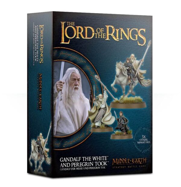 GANDALF THE  WHITE & PEREGRIN TOOK