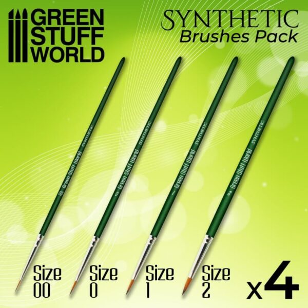 GREEN SERIES  Set Pinceles Sinteticos