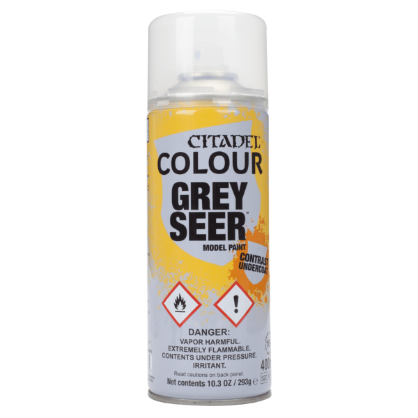 GREY SEER  SPRAY PAINT (UK/ROW) (6-PACK)