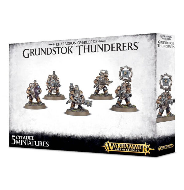 KHARADRON  OVERLORDS GRUNDSTOK THUNDERERS