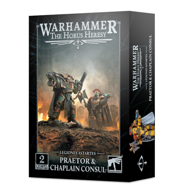 L/ASTARTES:  PRAETOR & CHAPLAIN CONSUL