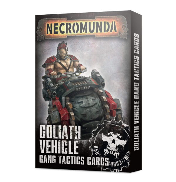 NEC: GOLIATH  VEHICLE GANG TACTICS CARDS