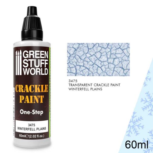 Pintura  Craqueladora Transparente - WINTERFELL PLAINS 60ml