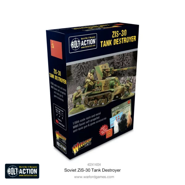 Soviet ZIS-30  Tank Destroyer