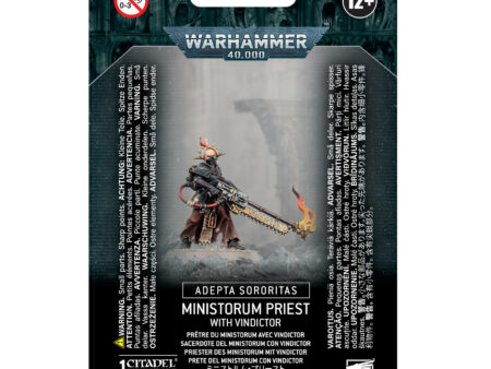A/S:  MINISTORUM PRIEST WITH VINDICTOR