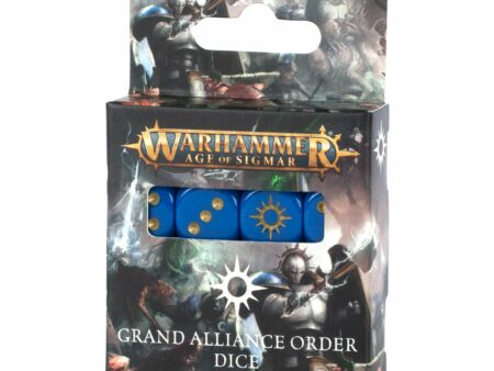 AGE OF  SIGMAR: GRAND ALLIANCE ORDER DICE