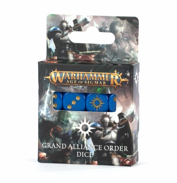 AGE OF  SIGMAR: GRAND ALLIANCE ORDER DICE