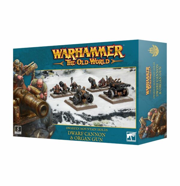 DWARFEN  M/HOLDS:DWARF CANNON & ORGAN GUN