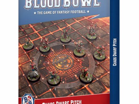 BB: CHAOS  DWARF TEAM PITCH & DUGOUTS