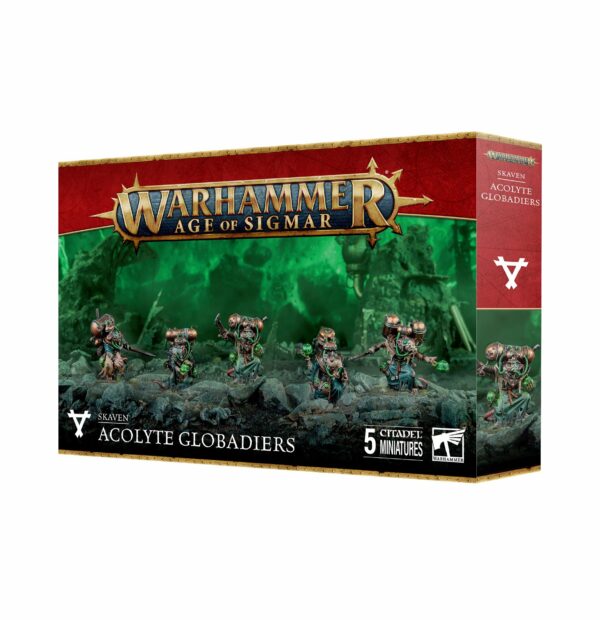SKAVEN:  ACOLYTE GLOBADIERS