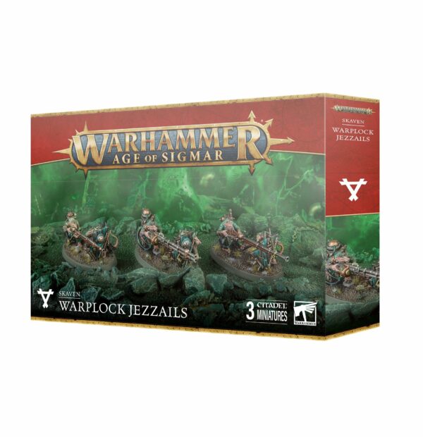 SKAVEN:  WARPLOCK JEZZAILS