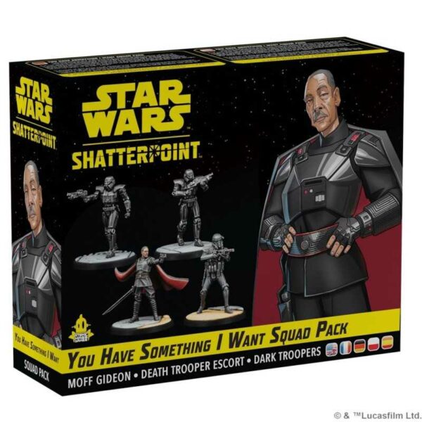Star Wars  Shatterpoint: "You have something I want" Squad Pack