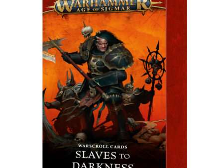 WARSCROLL  CARD: SLAVES TO DARKNESS (ENG)