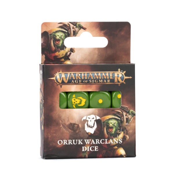AGE OF  SIGMAR: ORRUK WARCLANS DICE