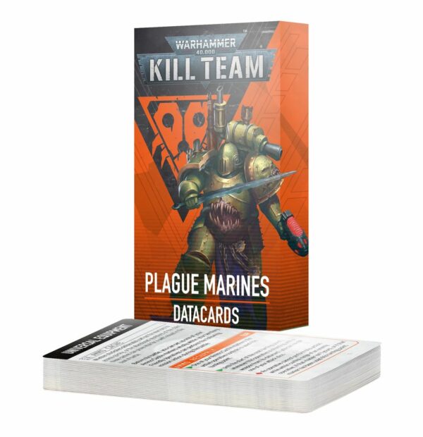 KILL TEAM  DATACARDS: PLAGUE MARINES (ENG