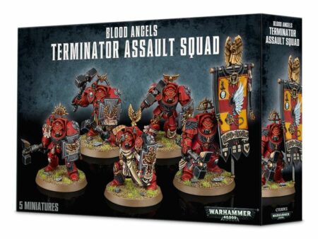 Blood  Angels Terminator Assault Squad (Web Only)