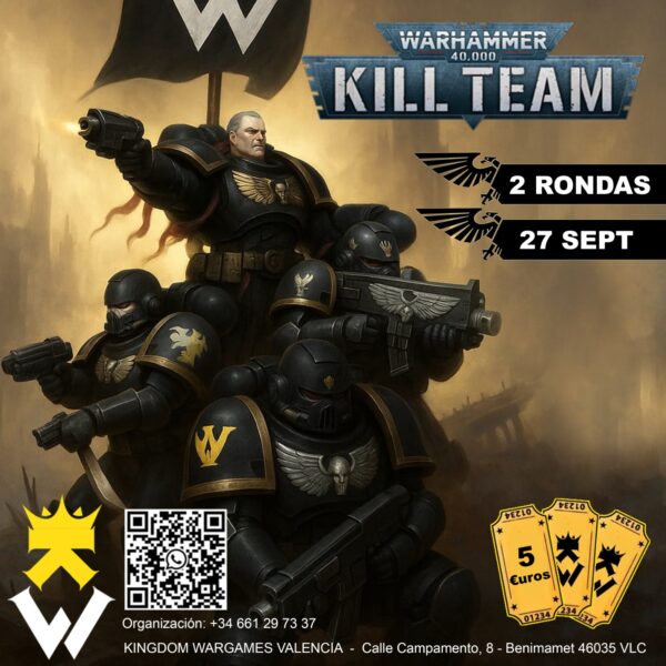 TORNEO DE RECLUTAS KILL TEAM 27/09